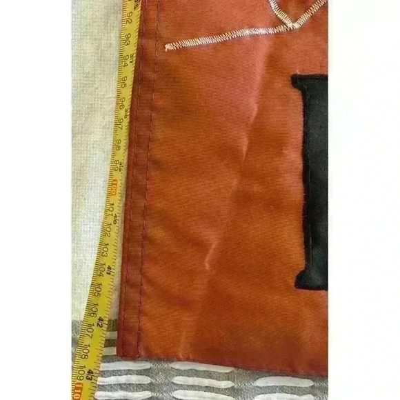 Halloween Garden Flag Happy Haunting Cat Witch Pumpkin Monster Rod Pocket - Picture 2 of 7